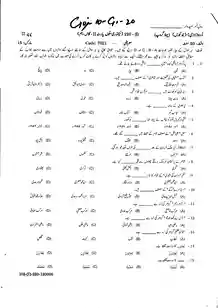 Urdu-10 GUJ-(G1-G2)-20